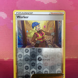 Pokemon Card Worker Silver Tempest Reverse Holo 167/195 Near Mint