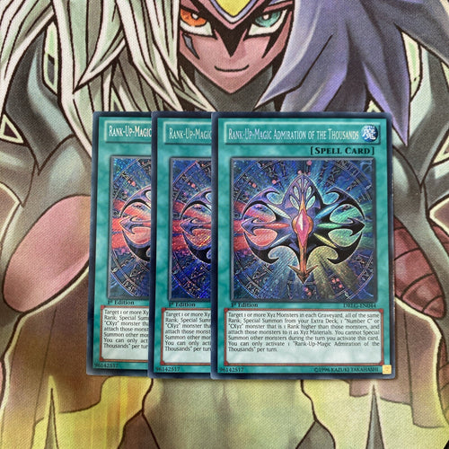 DRLG-EN044 x3 Rank-Up-Magic Admiration of the Thousands Secret Excellent Yugioh