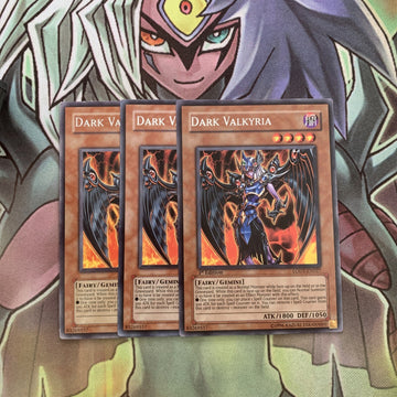 LODT-EN027 x3 Dark Valkyria Rare Excellent Condition Yugioh