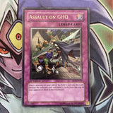 FET-EN056 Assault On GHQ Ultimate Rare 1st Edition NM Yugioh Card