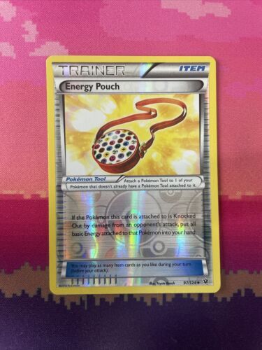 Pokemon Card Energy Pouch Fates Collide Reverse Holo 97/124 Near Mint