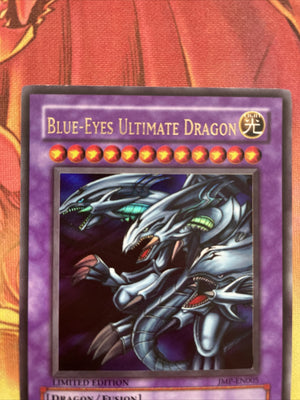 JMP-EN005 Blue-Eyes Ultimate Dragon Ultra Rare Yugioh Card (back)