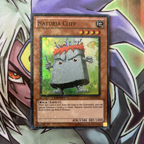 DT03-EN019 Naturia Cliff Duel Terminal Ultra Rare Lim Edition NM Yugioh Card