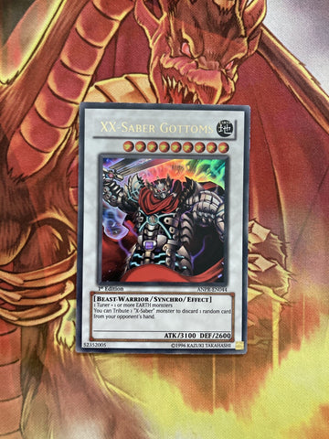ANPR-EN044 1x Ultra Rare XX-Saber Gottoms 1st Edition LP Yugioh