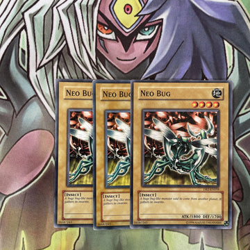 DR2-EN059 x3 Neo Bug Common Excellent Condition Yugioh