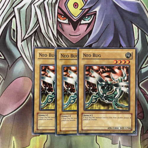 DR2-EN059 x3 Neo Bug Common Excellent Condition Yugioh