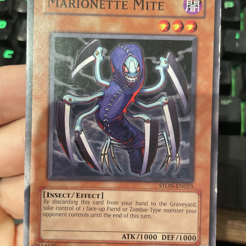 SDZW-EN014 Marionette Mite Common 1st Edition Moderately Played Yugioh Card