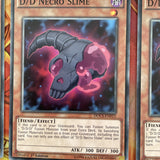 DOCS-EN012 D/D NECRO SLIME 1ST EDITION COMMON Yugioh PLAYSET 3X