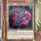 DOCS-EN012 D/D NECRO SLIME 1ST EDITION COMMON Yugioh PLAYSET 3X