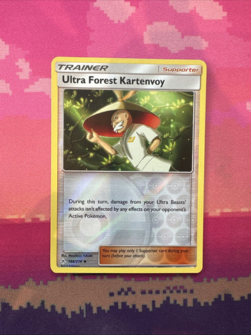Pokemon Card Ultra Forest Kartenvoy Unbroken Bonds Reverse Holo 188/214 NM
