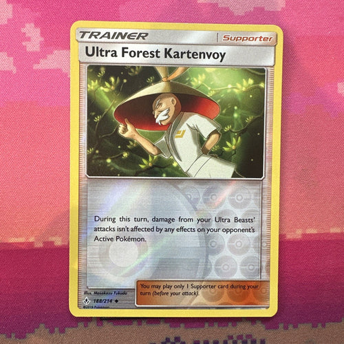 Pokemon Card Ultra Forest Kartenvoy Unbroken Bonds Reverse Holo 188/214 NM