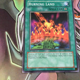 PSV-E061 Burning Land 1st Edition Yugioh