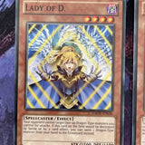 GAOV-EN036 x3 Lady of D. Common Yugioh Card 1st Edition New