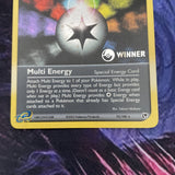 Pokemon TCG Sandstorm MULTI ENERGY Winner Stamped Holo (93/100) NM