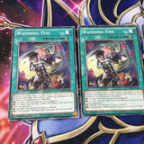CORE-EN066 x3 Wavering Eyes COMMON MIXED EDITIONS PLAYSET Yugioh