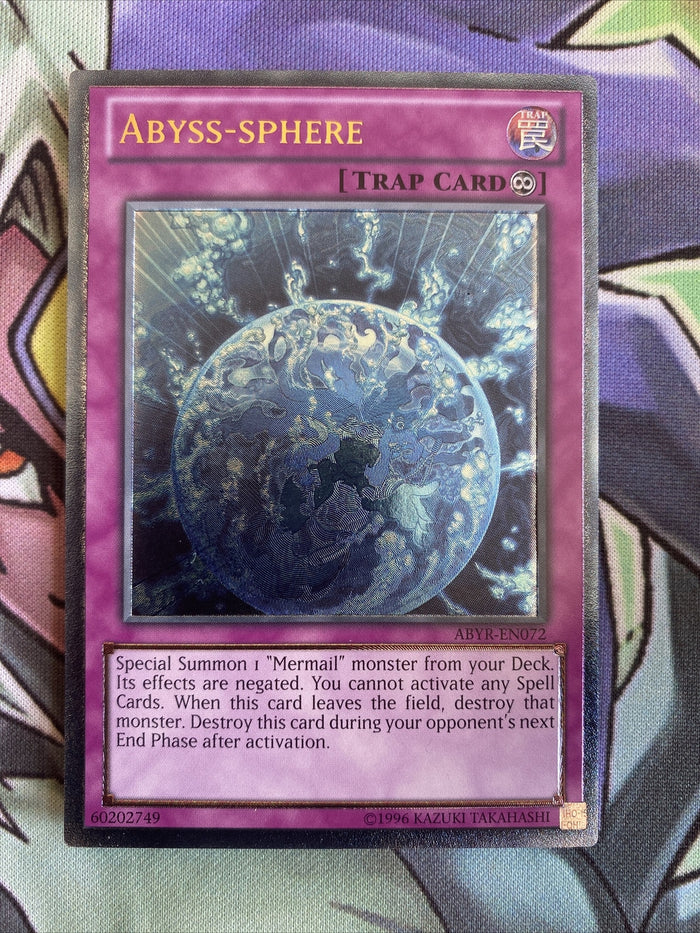 ABYR-EN072 Abyss-Sphere Ultimate Rare UNL Edition NM Yugioh Card