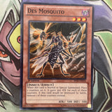 BP02-EN076 Des Mosquito Mosaic Rare 1st Edition NM Yugioh Card