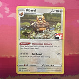 Pokemon Card Bibarel Prize Pack Cosmo Holo Rare 121/172 Near Mint