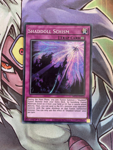 MP21-EN152 Shaddoll Schism Prismatic Secret Rare 1st Edition NM Yugioh Card