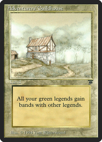 Adventurer's Guildhouse Legends Excellent Magic MTG