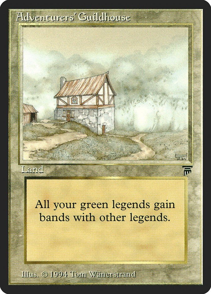 Adventurer's Guildhouse Legends Excellent Magic MTG