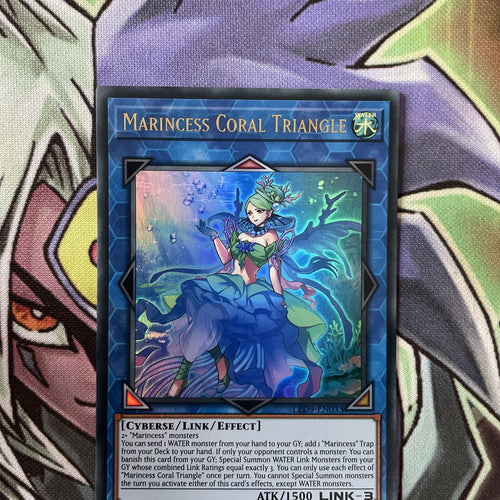LED9-EN033 Marincess Coral Triangle Ultra Rare 1st Edition NM Yugioh Card