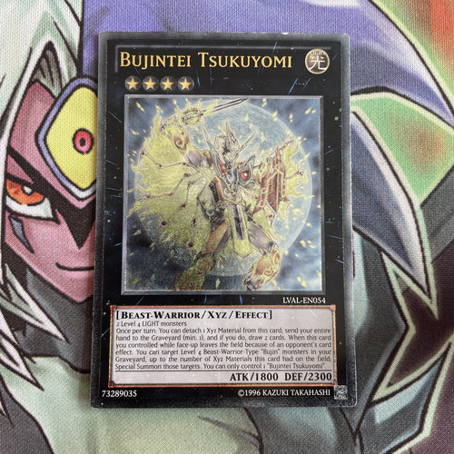 LVAL-EN054 Bujintei Tsukuyomi Ultimate Rare UNL Edition NM Yugioh Card