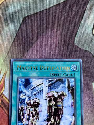 MAGO-EN140 Machine Duplication Rare 1st Edition Near Mint Yugioh Card (back)