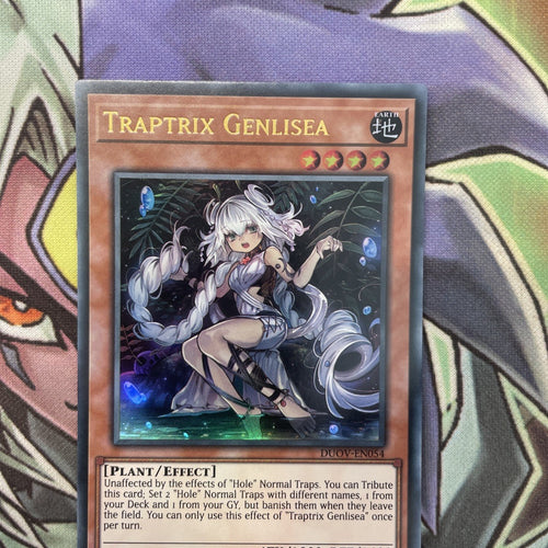 DUOV-EN054 Traptrix Genlisea Ultra Rare 1st Edition NM Yugioh Card