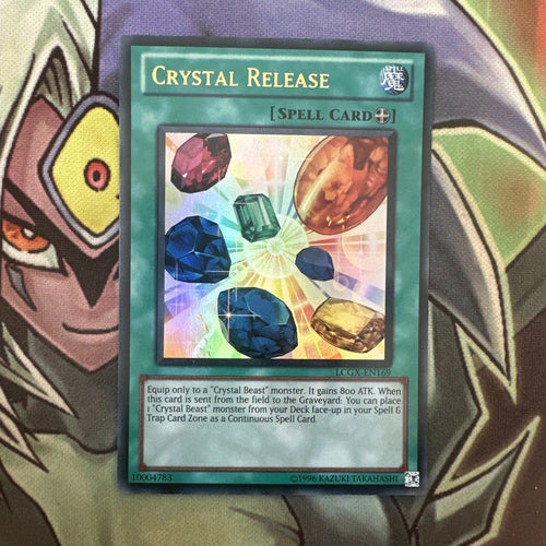LCGX-EN169 Crystal Release Ultra Rare Unlimited Edition NM Yugioh Card
