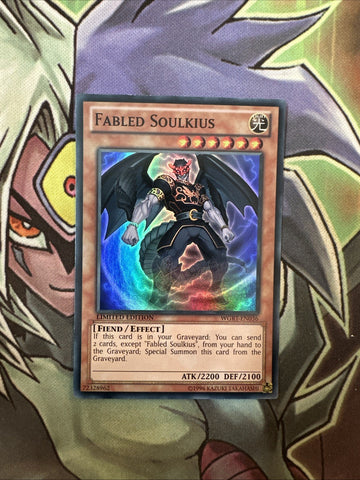 WGRT-EN036 Fabled Soulkius Super Rare Limited Edition NM Yugioh Card
