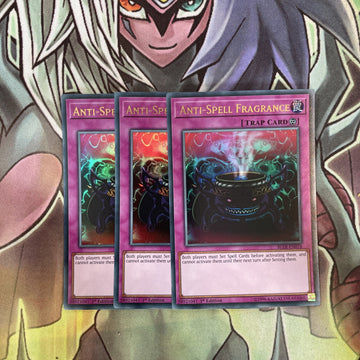 BLLR-EN078 x3 Anti-Spell Fragrance Ultra Rare Excellent Condition Yugioh
