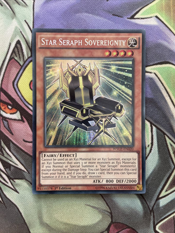 WSUP-EN020 Star Seraph Sovereignty Secret Rare 1st Edition NM Yugioh Card