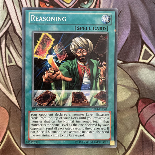 SP14-EN041 Reasoning Common 1st Edition NM Yugioh