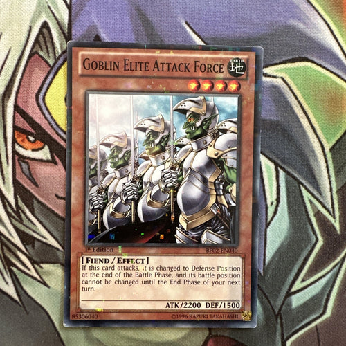 BP02-EN040 Goblin Elite Attack Force Mosaic Rare 1st Edition NM Yugioh Card