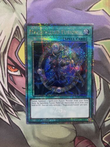 RA01-EN058 Magicalized Fusion Quarter Century Secret NM 1st Edition Yugioh Card