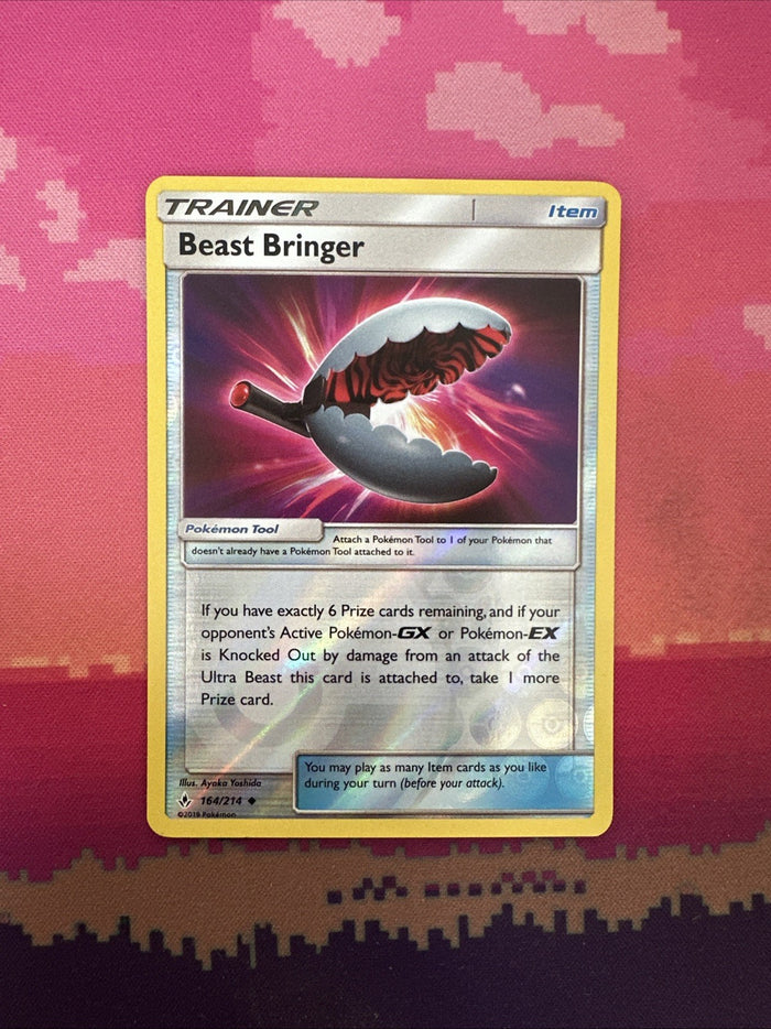 Pokemon Card Beast Bringer Unbroken Bonds Reverse Holo 164/214 NM