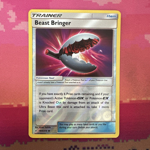 Pokemon Card Beast Bringer Unbroken Bonds Reverse Holo 164/214 NM