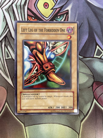 DLG1-EN019 Left Leg Of The Forbidden One Common UNL Edition NM Yugioh