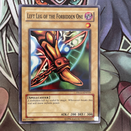 DLG1-EN019 Left Leg Of The Forbidden One Common UNL Edition NM Yugioh