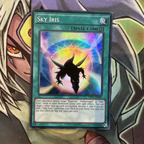 OP03-EN009 Sky Iris Super Rare Unlimited Edition NM Yugioh Card