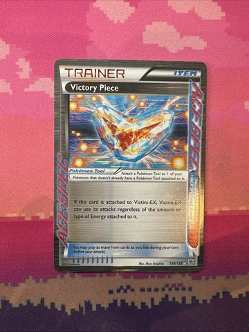 Pokemon Card Victory Piece Plasma Storm Holo Rare 130/135 Near Mint