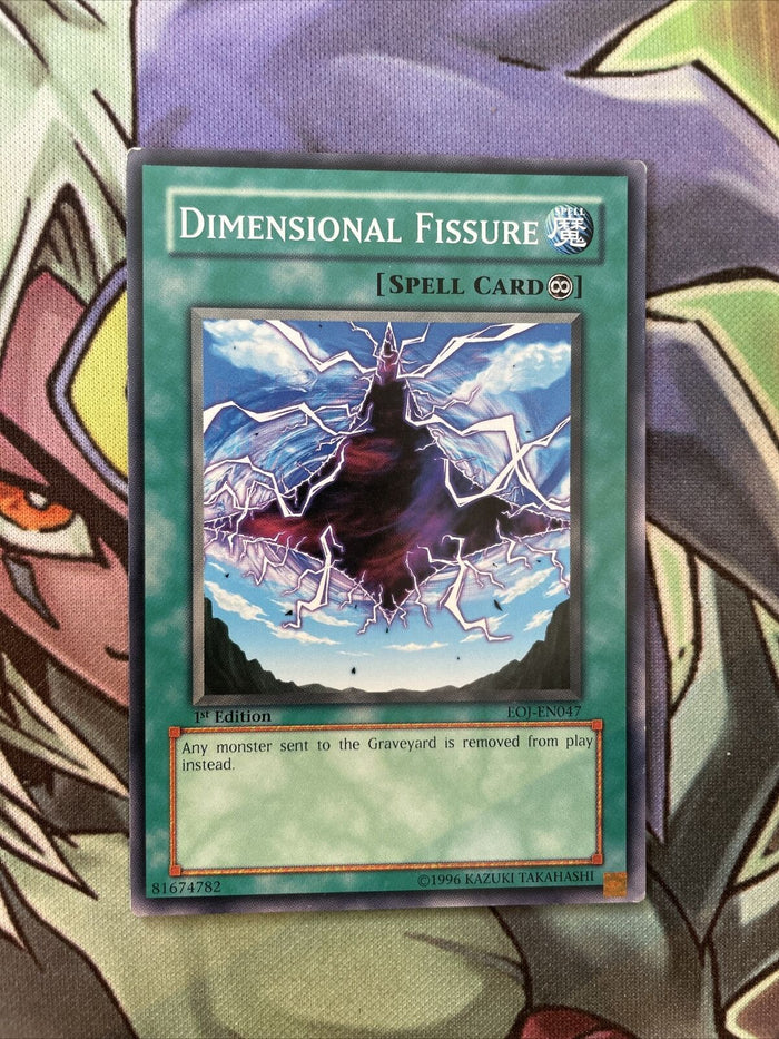 EOJ-EN047 Dimensional Fissure Common 1st Edition NM Yugioh Card