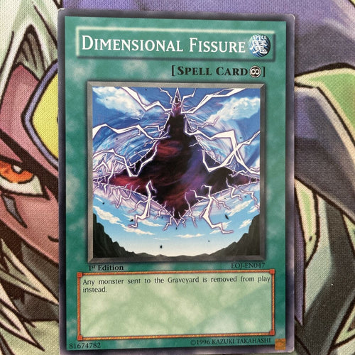 EOJ-EN047 Dimensional Fissure Common 1st Edition NM Yugioh Card
