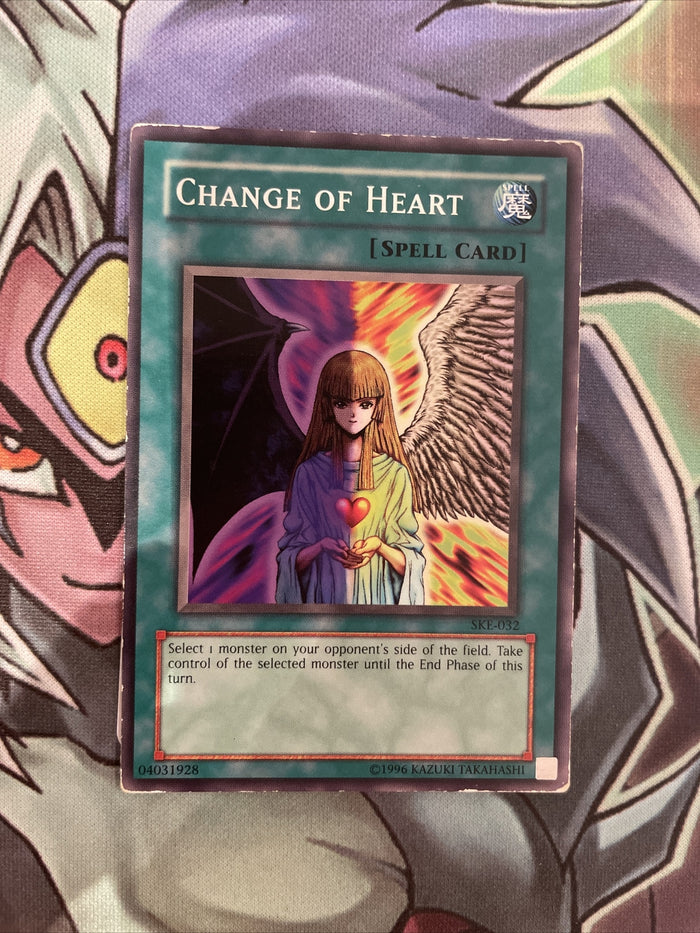 SKE-032 Change Of Heart Common Varying Editions HP Yugioh Card