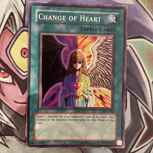 SKE-032 Change Of Heart Common Varying Editions HP Yugioh Card