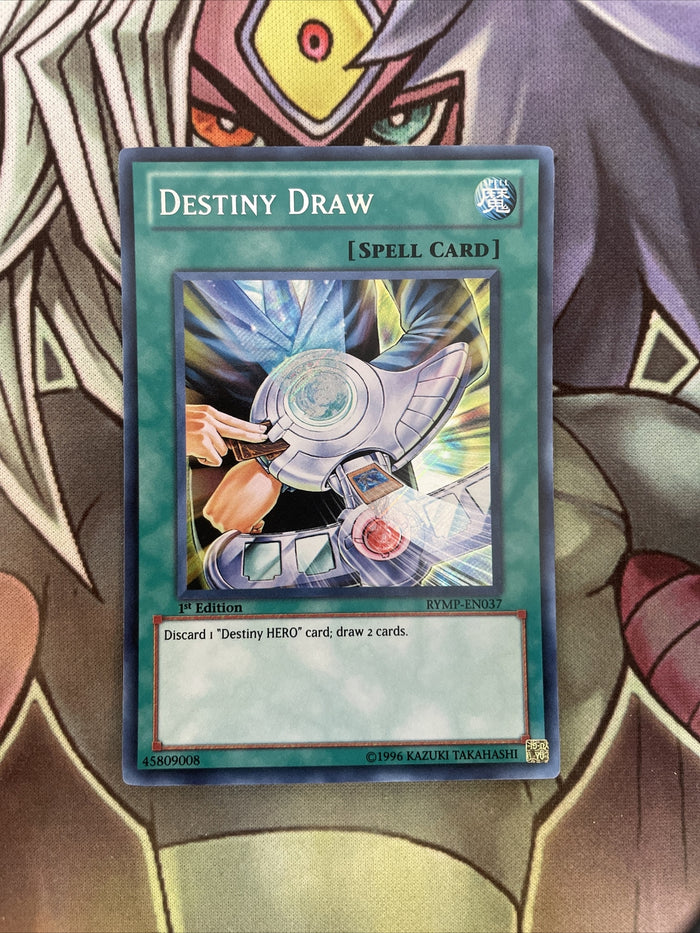 RYMP-EN037 Destiny Draw Secret Rare 1st Edition NM Yugioh