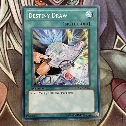 RYMP-EN037 Destiny Draw Secret Rare 1st Edition NM Yugioh