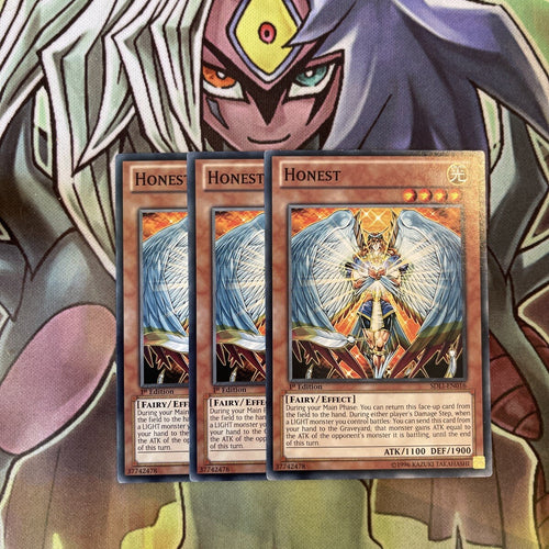 SDLI-EN016 x3 Honest Common Excellent Condition Yugioh