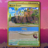 Pokemon Card Beach Court 263/182 Secret Rare Paradox Rift NM